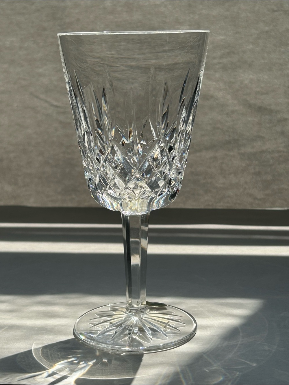 Waterford Lismore 10 oz Crystal Goblet